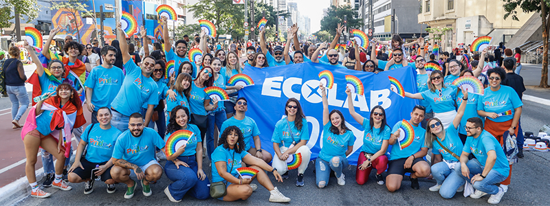 Ecolab associates at Pride in Minneapolis