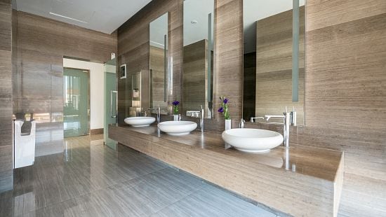 Modern Restroom Sinks, public bathroom